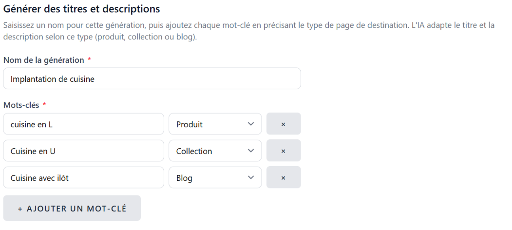 Fonctionnalité AI Pin Writer de Pin Suggest